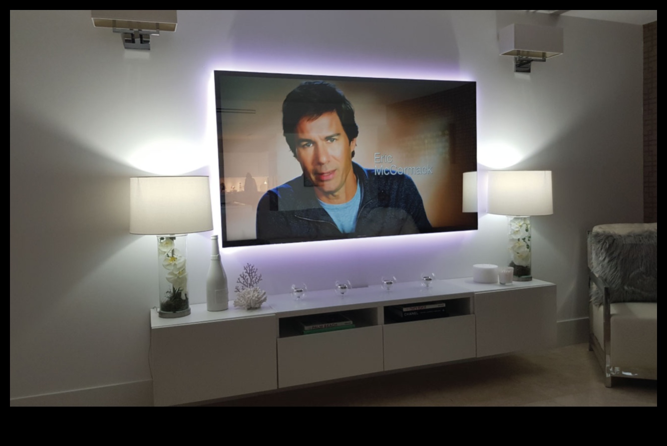 Καθρέφτης, Καθρέφτης στον τοίχο: τηλεοράσεις με ενσωματωμένους καθρέφτες για διπλή λειτουργικότητα