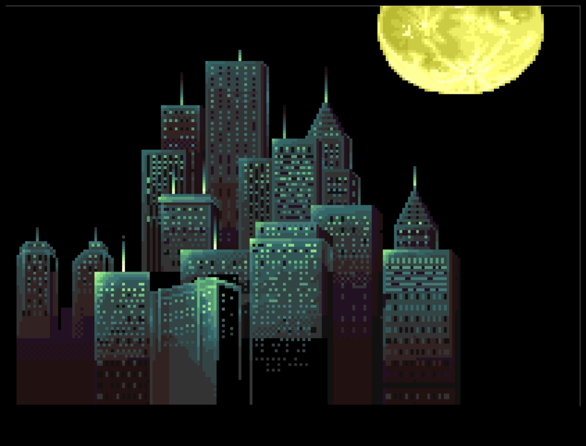 Συμμετρία και ορίζοντες: Δημιουργία αρχιτεκτονικής ομορφιάς σε εικονοστοιχεία