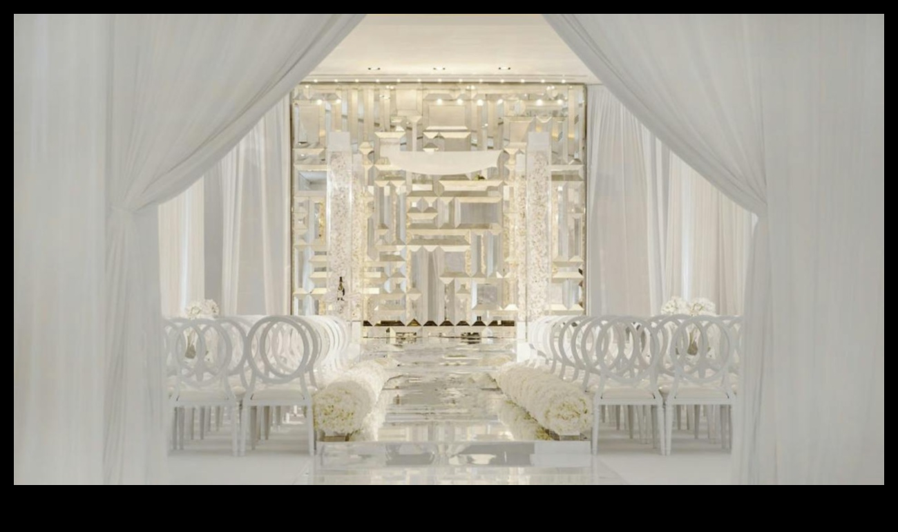 Glowing Glamour: Essential Wedding Elements