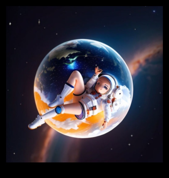 Cosmic Float: Embracing Weightlessness Beyond Earth's Gravitational Pull