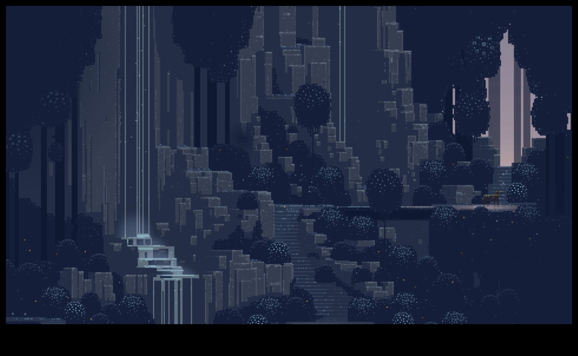 Συμμετρία και ορίζοντες: Δημιουργία αρχιτεκτονικής ομορφιάς σε εικονοστοιχεία